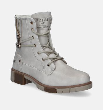 Mustang Boots Beige