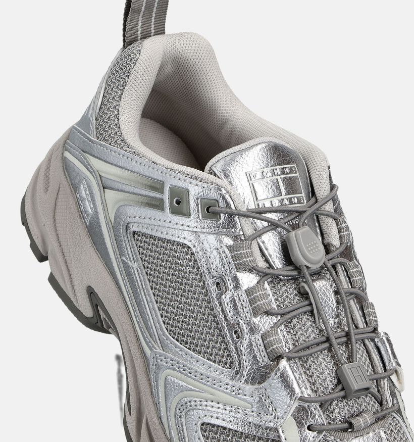 Tommy Hilfiger Archive '97 Zilveren Sneakers Tommy Hilfiger Archive '97 Zilveren Sneakers voor dames (366168) - geschikt voor steunzolen