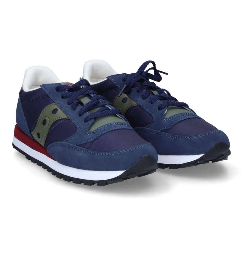 Saucony Jazz Original Baskets en Bleu pour hommes (312536) - pour semelles orthopédiques