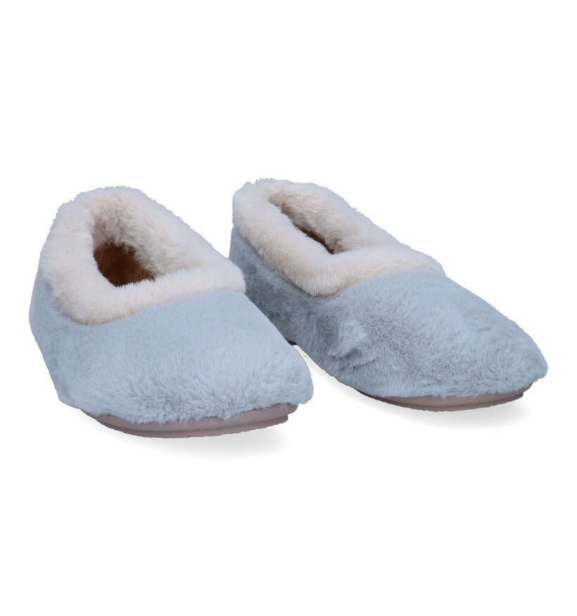 Hush Puppies Garibou Pantoufles en Gris en textile (313721)