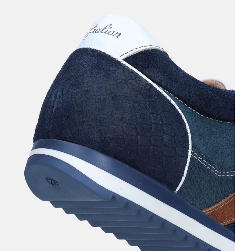 Australian Camaro Chaussures à lacets en Bleu pour hommes (337774) - pour semelles orthopédiques