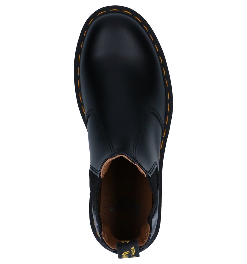 Zwarte Dr. Martens Smooth Chelsea Boots in leer (253114)