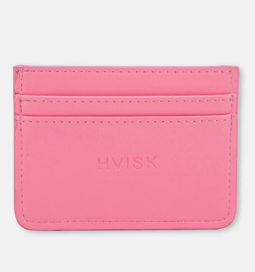 Hvisk Cardholder Soft Structure Roze Kaarthouder voor dames (338115)