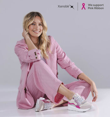 Xsensible Golden Gate Sneakers Zwart/Wit/Beige/Roze/Bordeaux