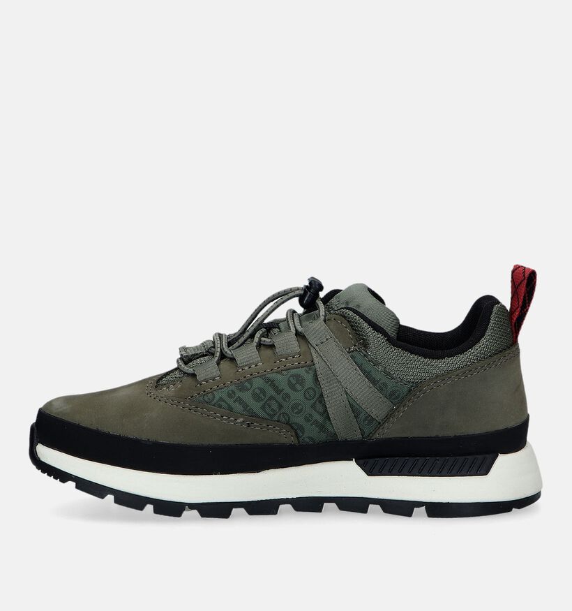 Timberland Euro Tracker Low Chaussures basses en Vert kaki pour garçons (329085) - pour semelles orthopédiques