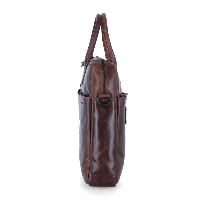 Maverick Bruine Laptoptas voor heren (358819)