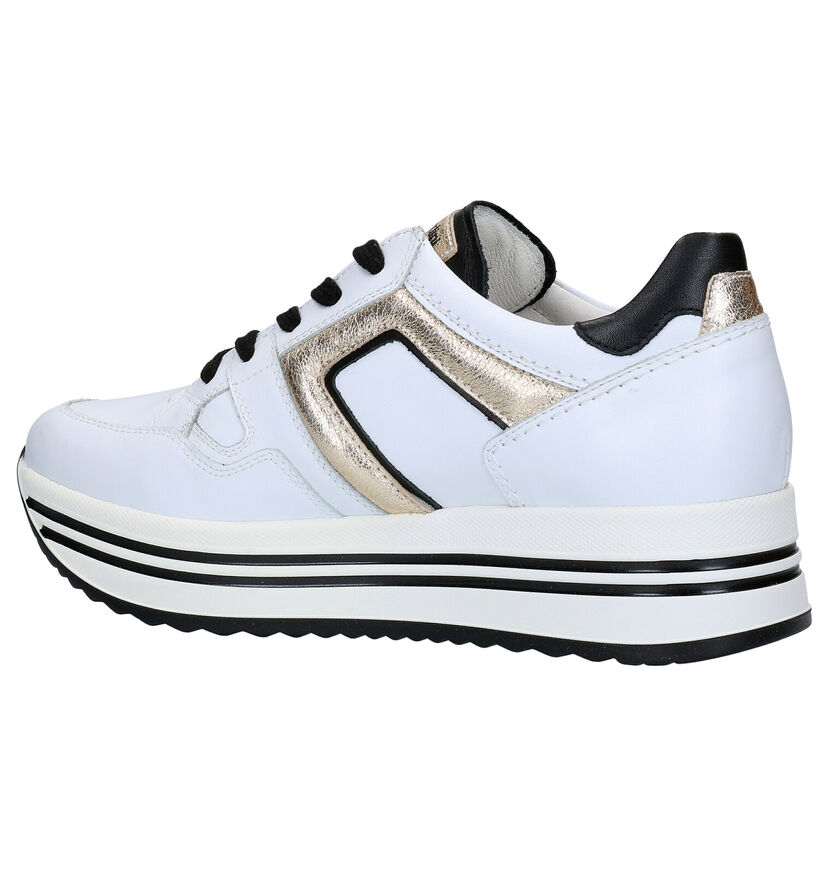 NeroGiardini Chaussures à lacets en Blanc en cuir (281742)