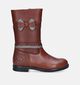 Little David Pam Bottes en Cognac pour filles (348052) - pour semelles orthopédiques