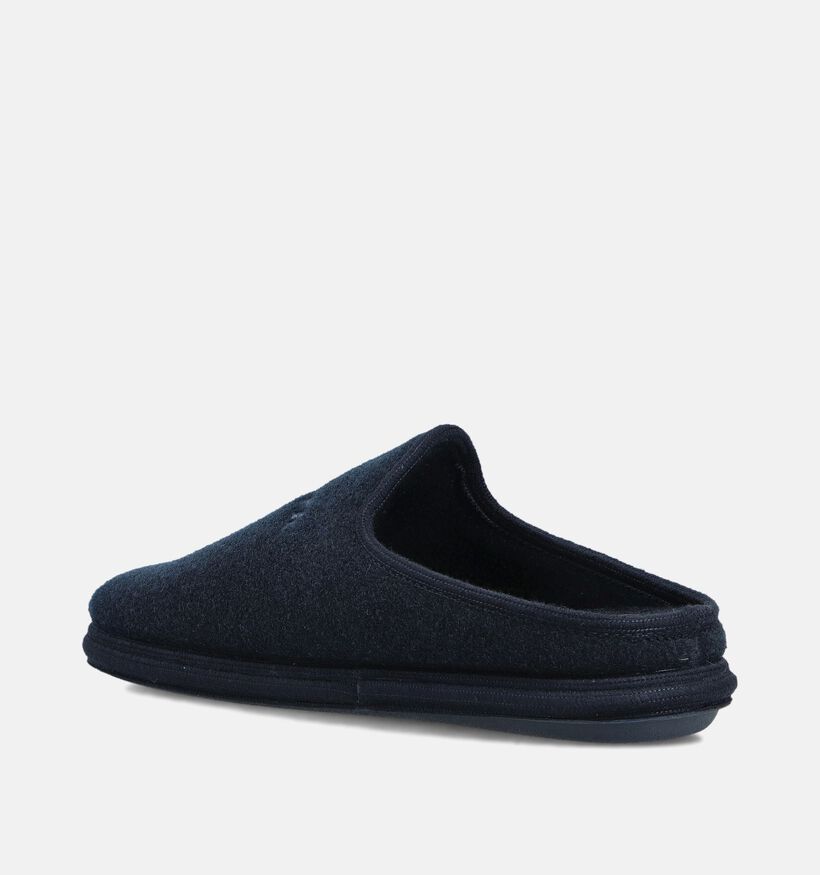 Scapa Pantoufles en Bleu pour hommes (364136) - pour semelles orthopédiques