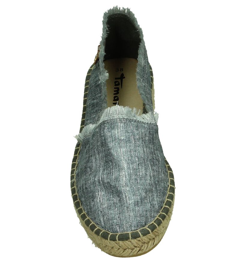 Tamaris Espadrilles en Bleu clair en textile (192502)