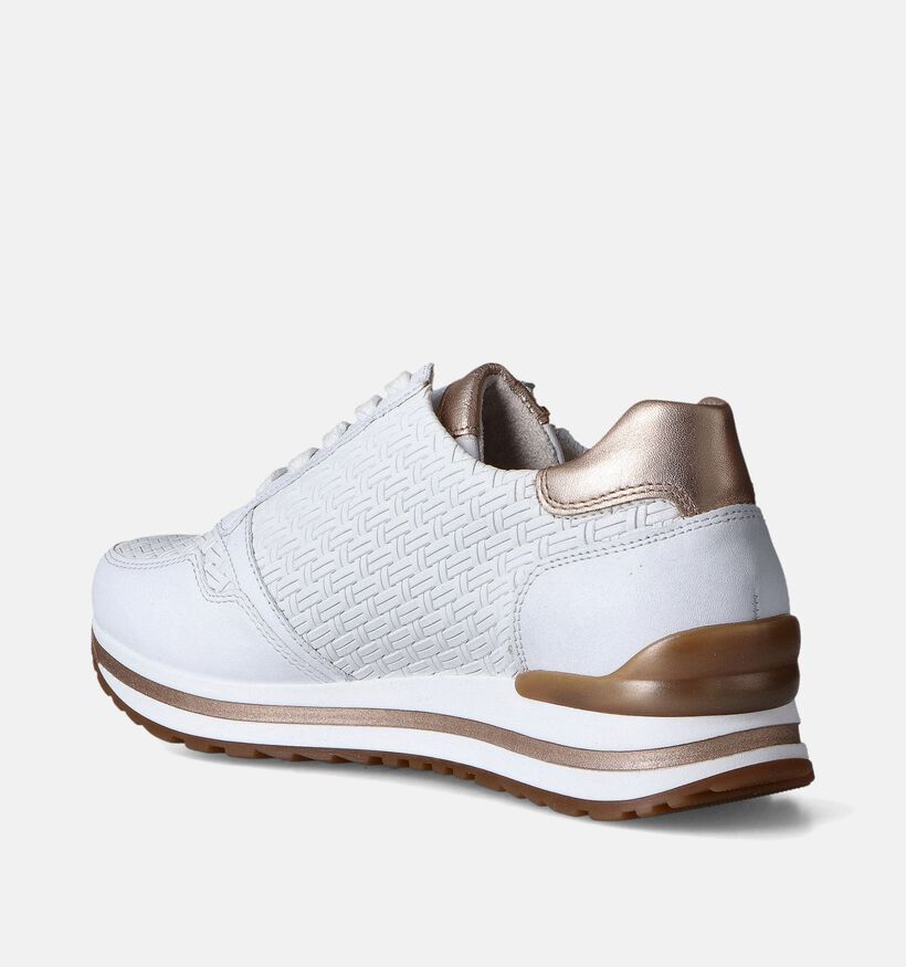 Gabor OptiFit Baskets en Blanc pour femmes (352048) - pour semelles orthopédiques