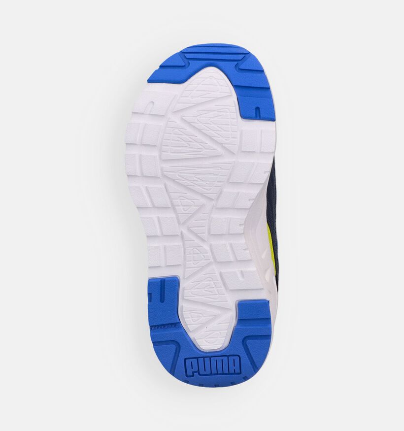 Puma Trinity 2 Baskets en Bleu pour filles, gar&ccedil;ons (366653) - pour semelles orthop&eacute;diques