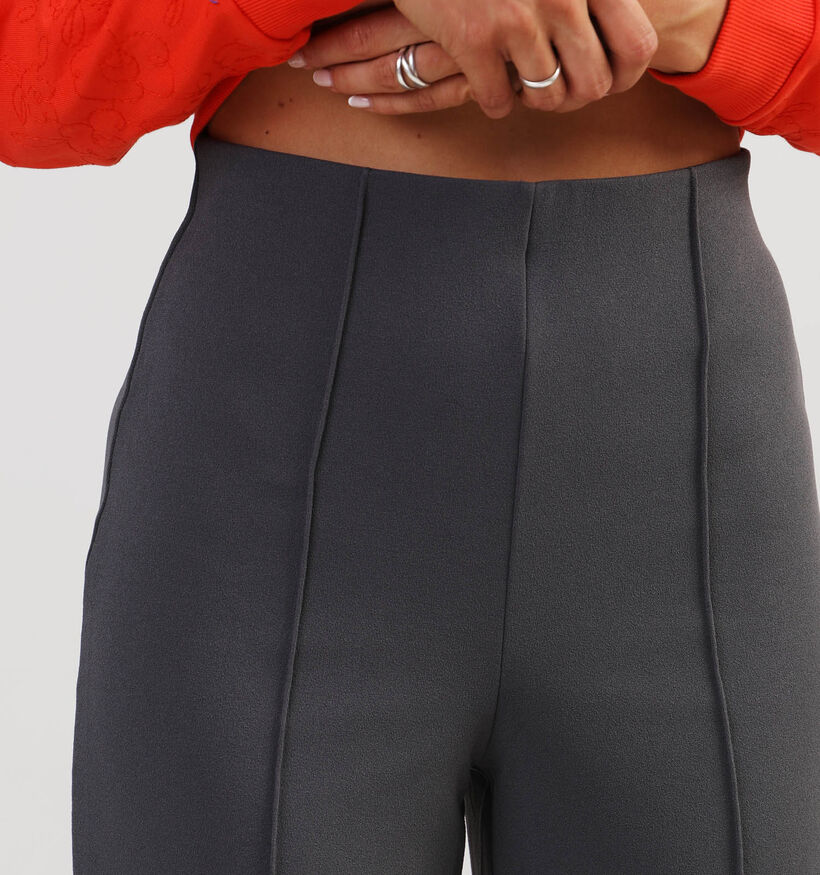 Vero Moda Becky Grijze Wijde broek L32 voor dames (344053)