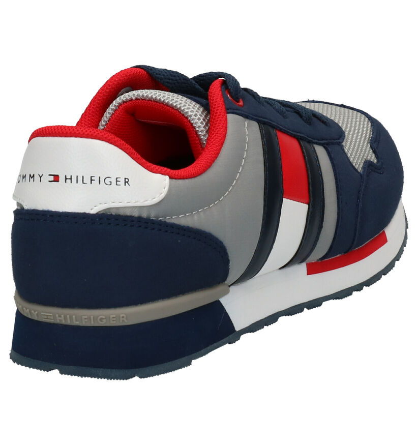 Tommy Hilfiger Blauwe Sneakers in kunstleer (266588)