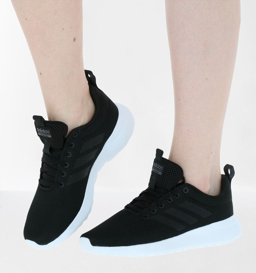 adidas Lite Racer Baskets en Noir en textile (273819)