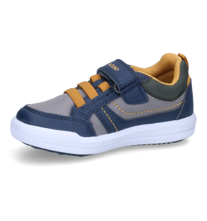 Geox Arzach Chaussures basses en Bleu pour garçons (302606) - pour semelles orthopédiques