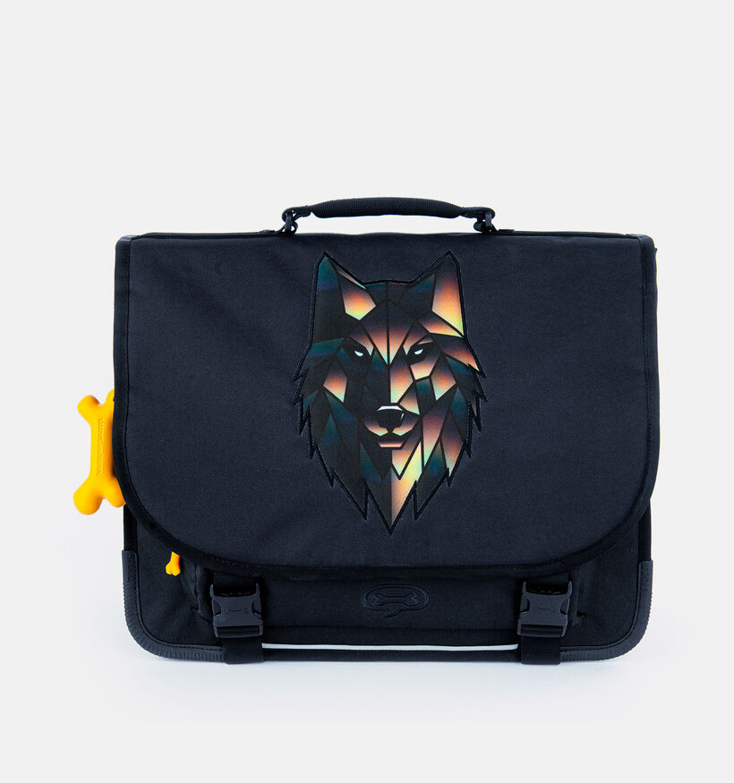 STONES and BONES Wolf Cartable en Bleu fonc&eacute; pour gar&ccedil;ons (377377)