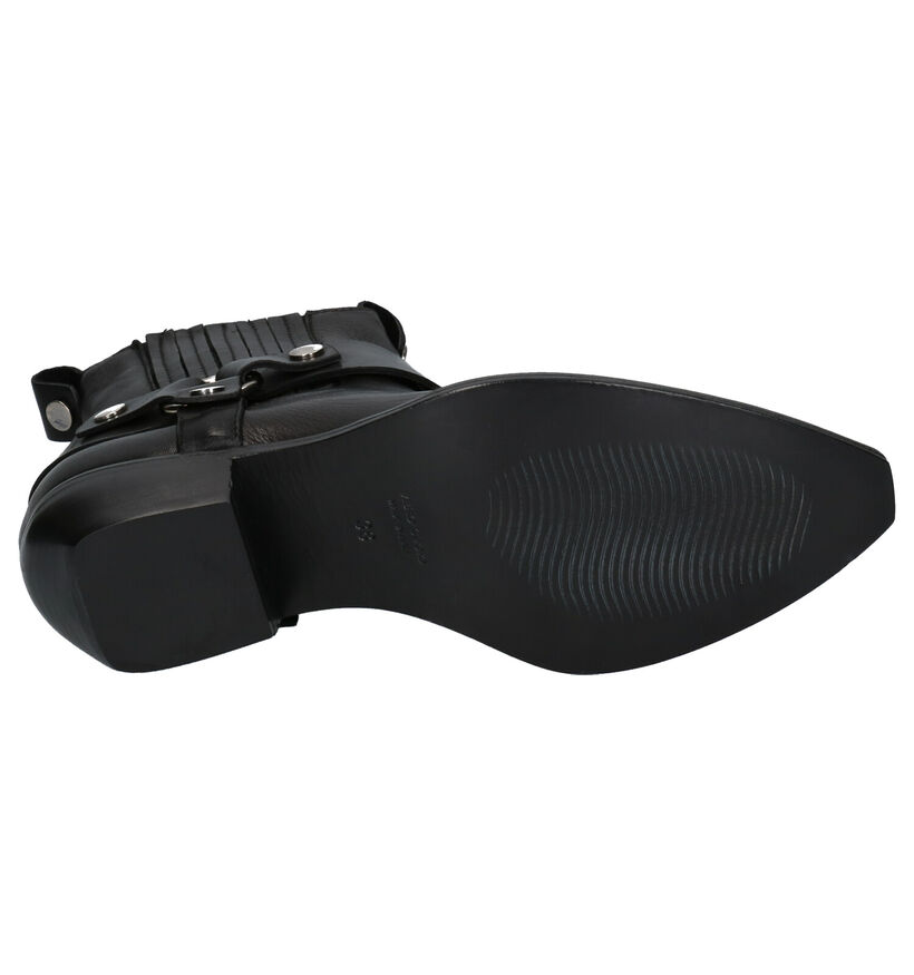 Curiosité Santiags en Noir en cuir (261188)