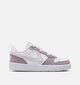 Nike Court Borough Low Witte/Lichtpaarse Sneakers voor meisjes (376154)