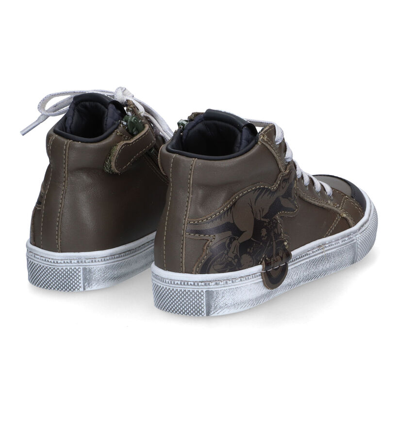 STONES and BONES Dinot Chaussures Hautes en Cognac pour garçons (313857)