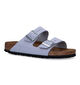 Birkenstock Arizona Paarse Slippers voor dames (322541)