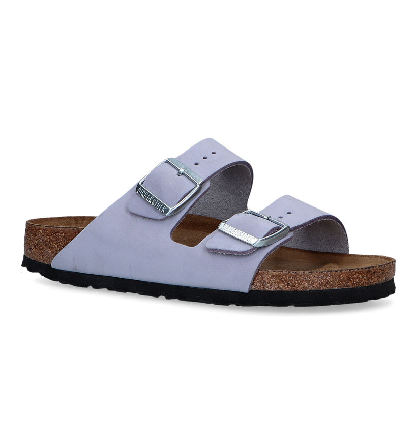 Birkenstock Arizona Paarse Slippers voor dames (322541)