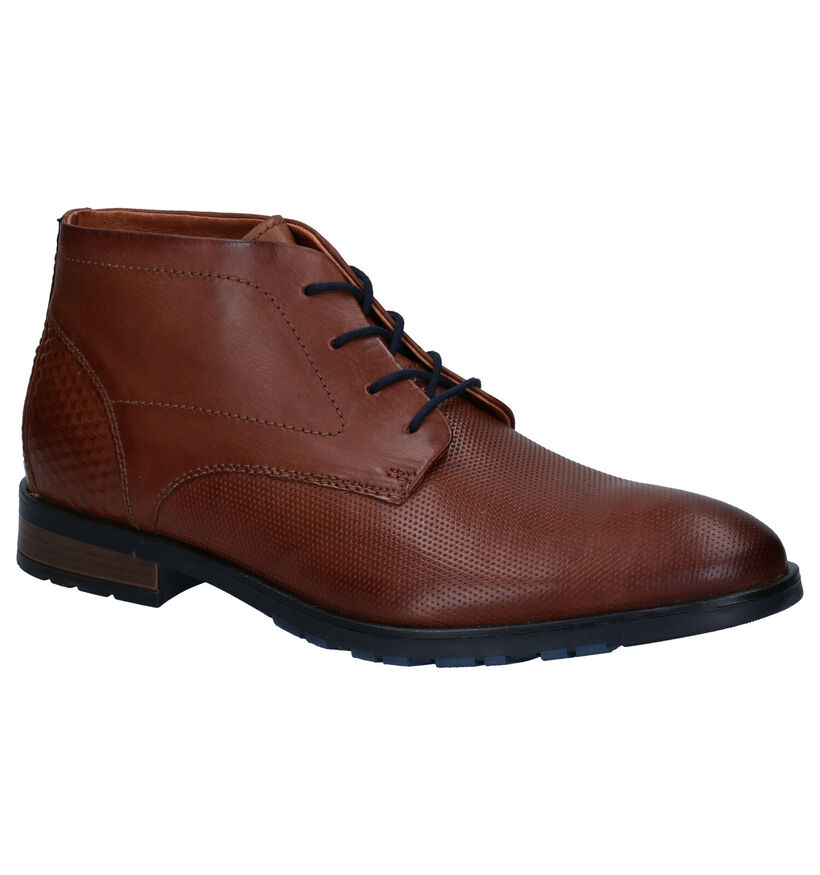 Borgo Sport Chaussures classiques en Cognac en cuir (278498)