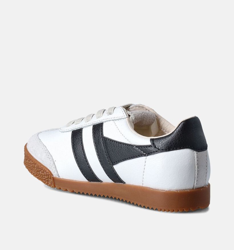 Gola Elan Leather Witte Sneakers voor jongens, meisjes (352368)