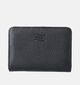 Crinkles Porte-monnaie zippé en Noir pour femmes (358080)