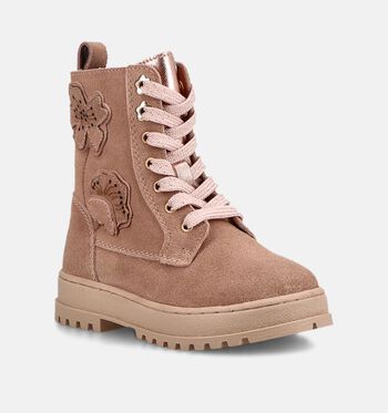 Milo & Mila High Boots Roze