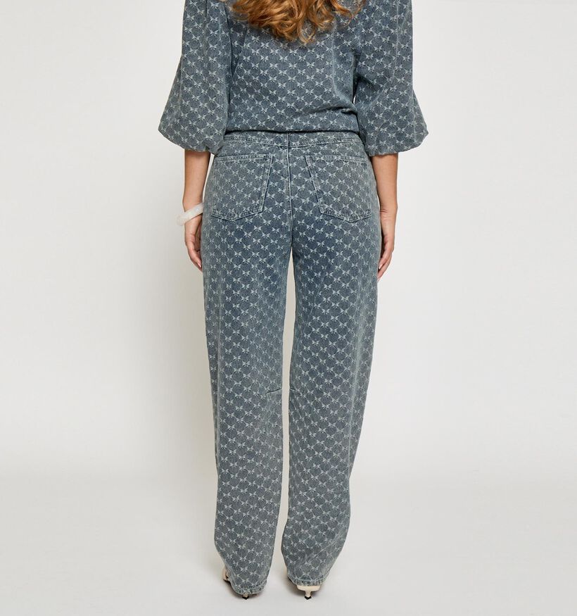 Minus Sienne Bows Jeans en Bleu pour femmes (366698)