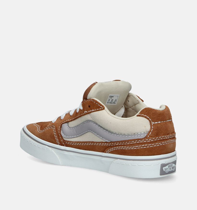 Vans Caldrone Suede Bruine Skate sneakers voor dames (343787)