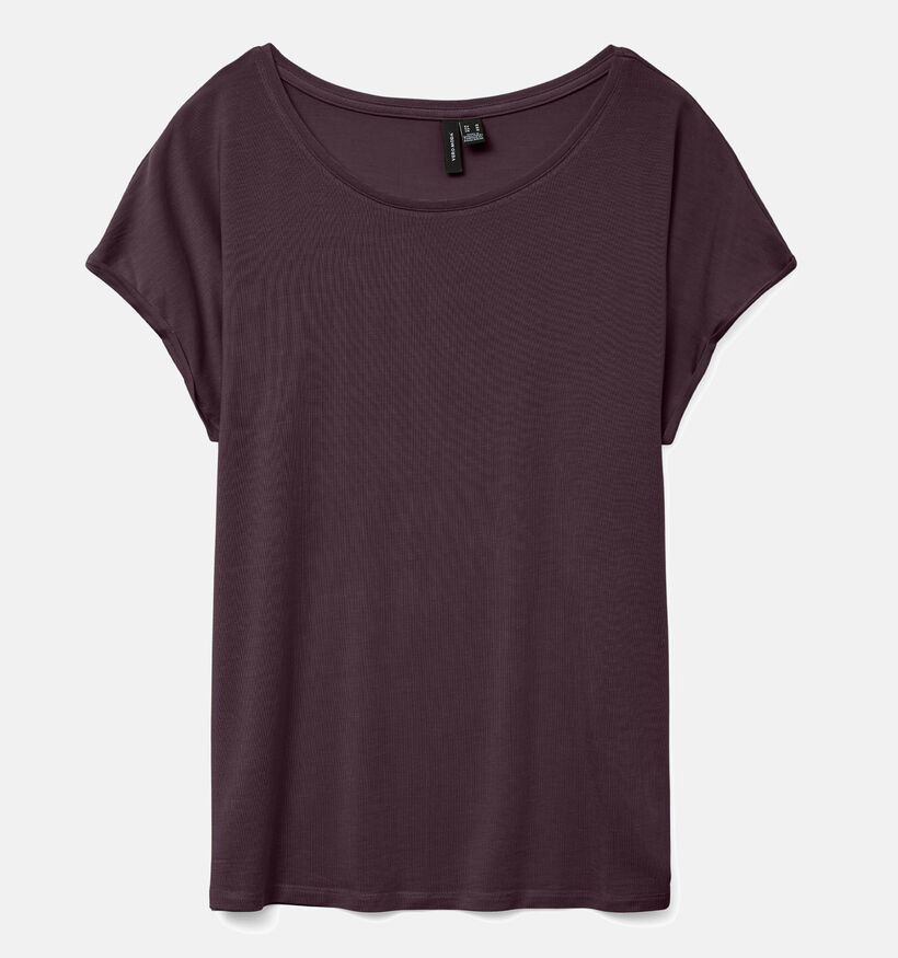 Vero Moda Vmava Bordeaux T-shirt voor dames (360091)