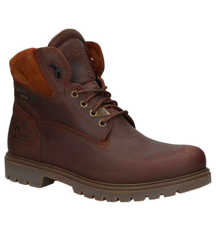 Panama Jack Amur GTX Bottines en Marron en cuir (259277)