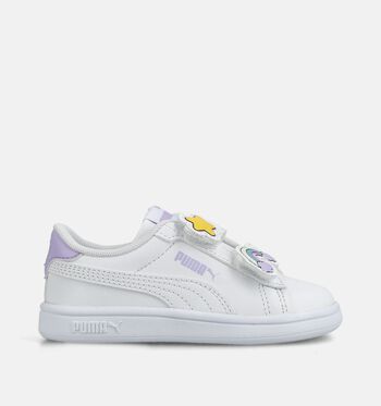 Puma Smash Low Baskets Blanc