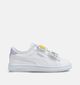 Puma Smash 3.0 Baskets basses en Blanc pour filles (375587) - pour semelles orthop&eacute;diques