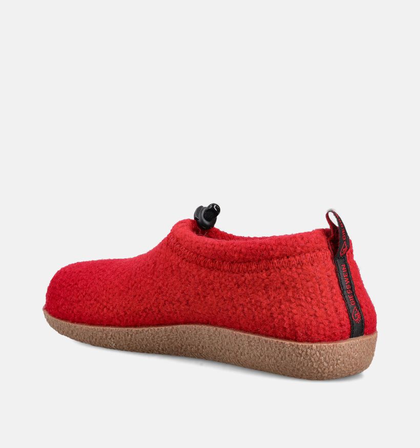 Giesswein Vent Blauwe Pantoffels Glesswein Vent Rode Pantoffels voor dames (370239) - geschikt voor steunzolen