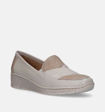 Rieker Chaussures plates Beige