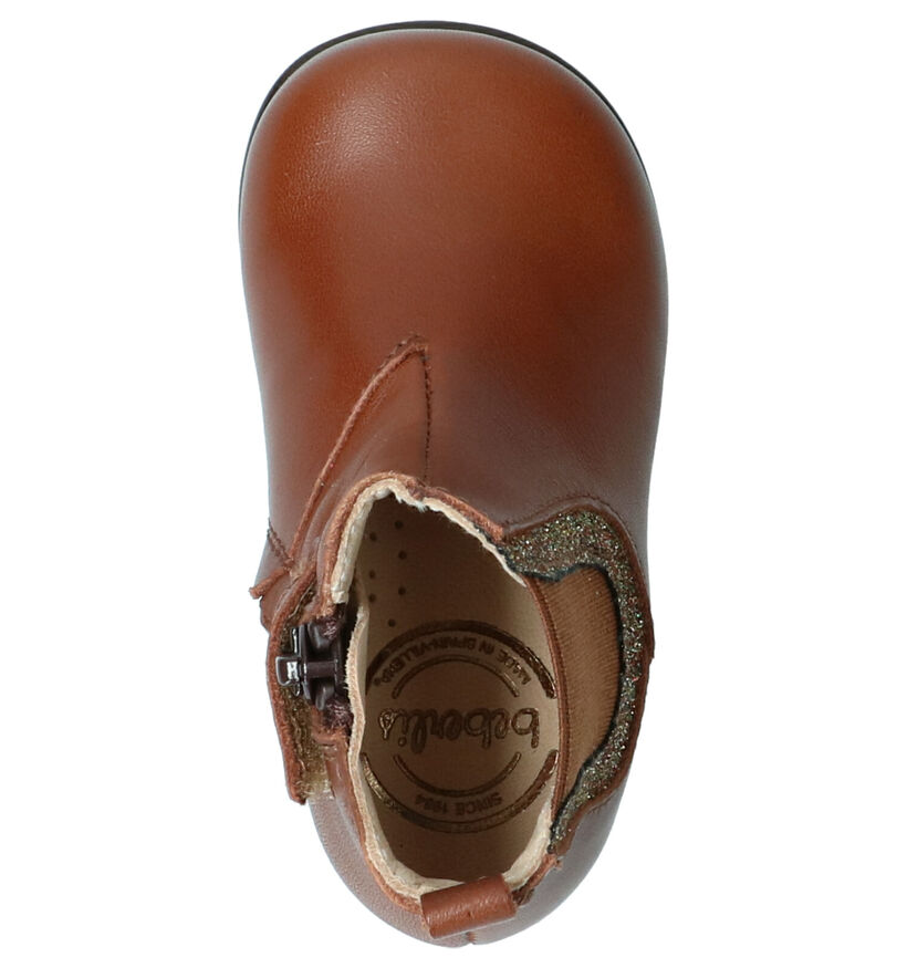 Beberlis Boots pour bébé en Cognac pour filles (297338)