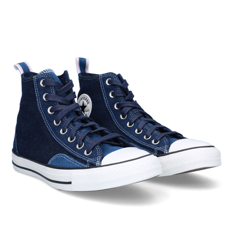 Converse CT All Star Blauwe Hoge Sneakers voor heren (320386)