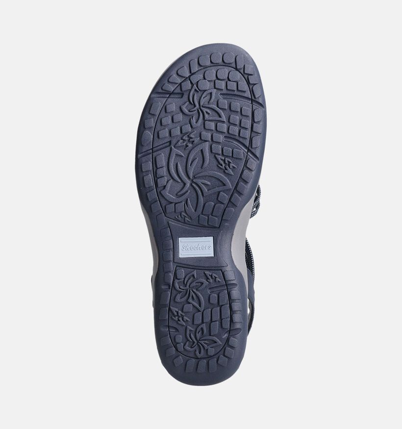 Skechers Reggae Slim Turn It Up Sandales en Bleu pour femmes (354732)