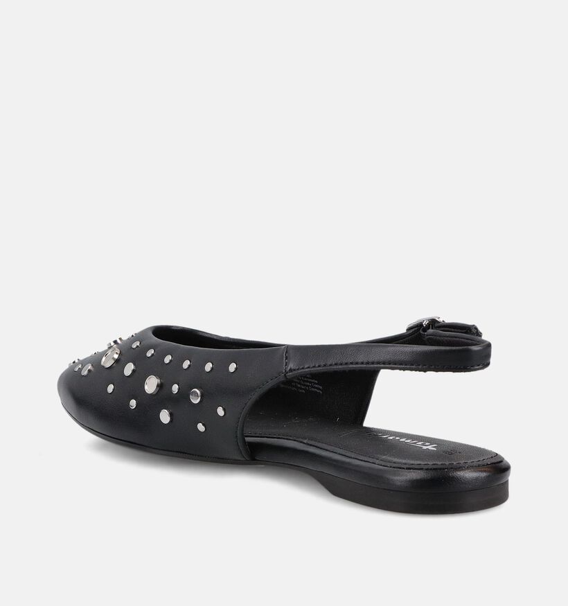 Tamaris Ballerines Slingback en Noir pour femmes (367680)