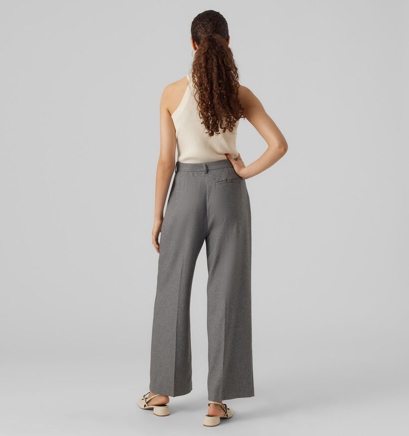 Vero Moda Audrey Pantalon classique en Gris L30 pour femmes (332618)