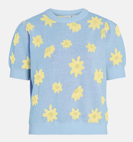 Vila Pulls Beige/Bleu/Rose