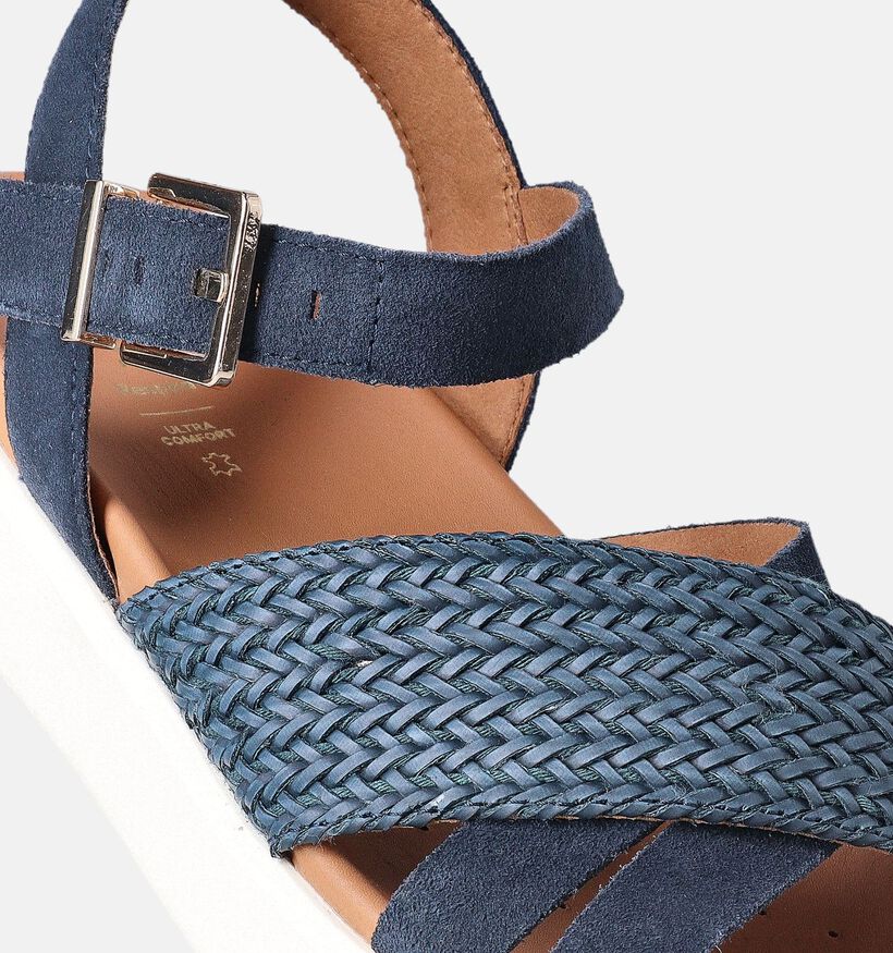 Geox Xand 2S Blauwe Sandalen voor dames (353769)