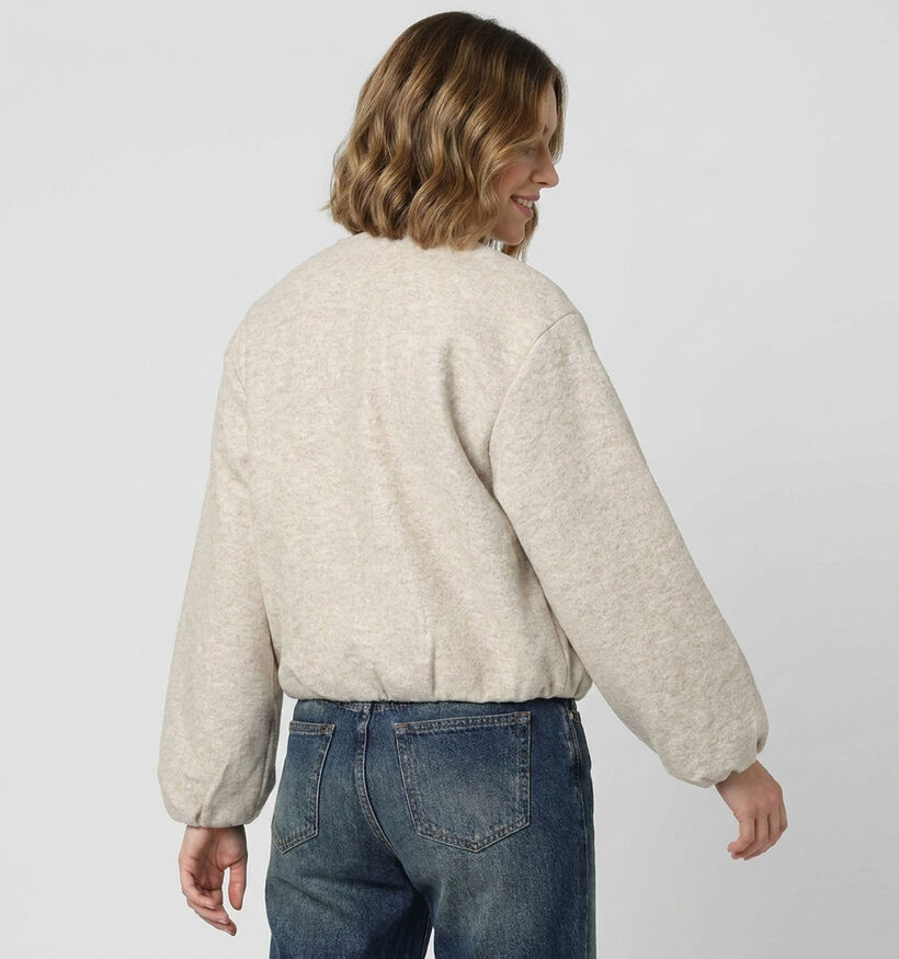 Vero Moda Chloe Manteau court en Ecru pour femmes (377569)