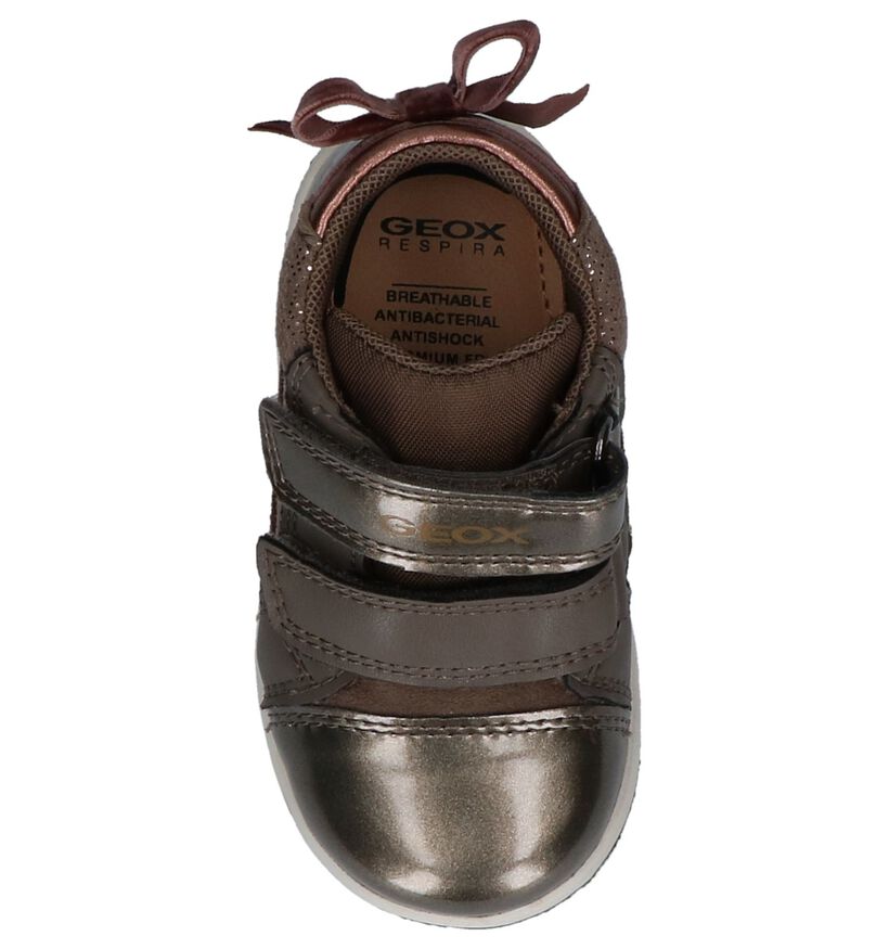Geox Chaussures pour bébé  en Bronze en cuir verni (223124)
