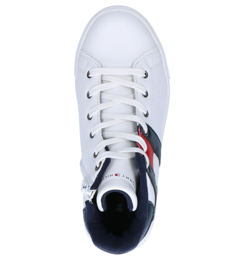 Tommy Hilfiger Blauwe Sneakers in kunstleer (257344)