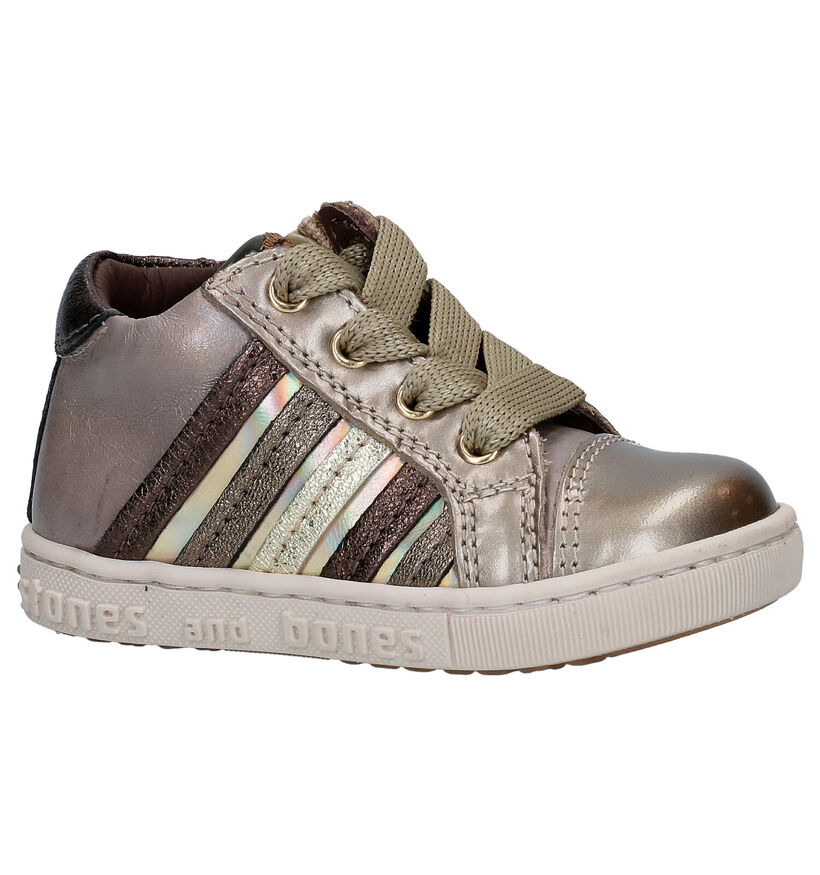 STONES and BONES Spat Bronzen Babyschoenen in leer (295044)