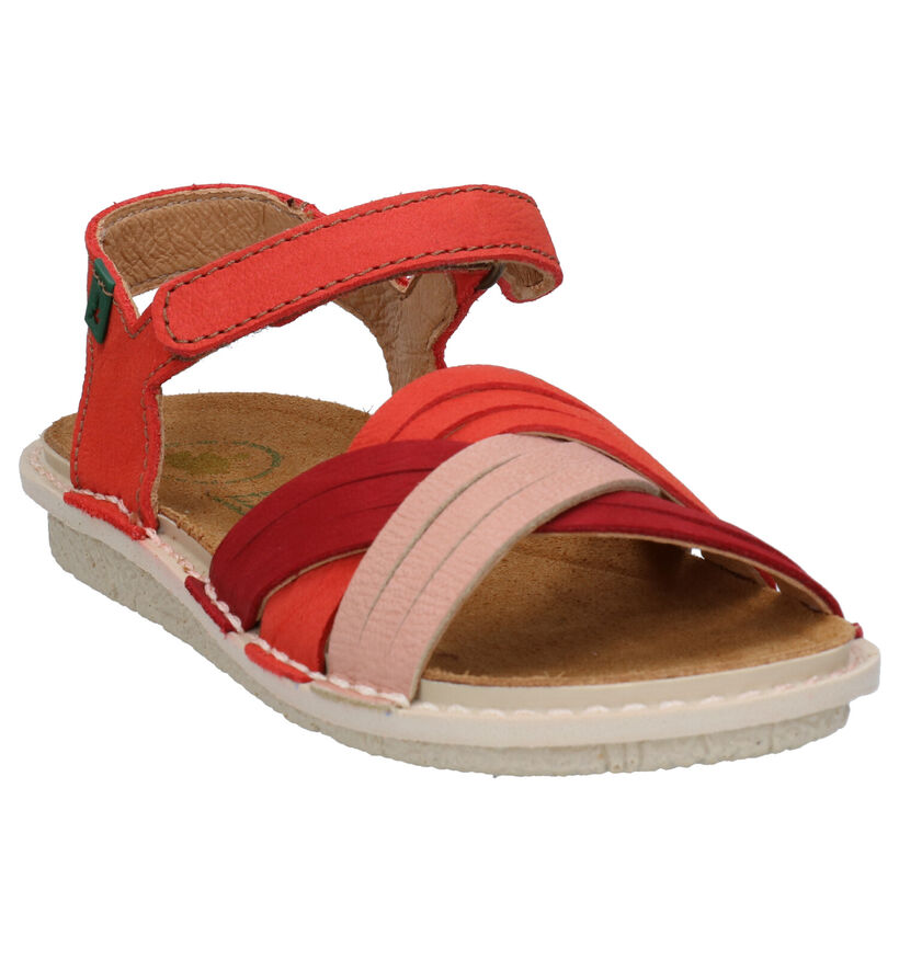 El Naturalista Terra Gele Sandalen in nubuck (288645)